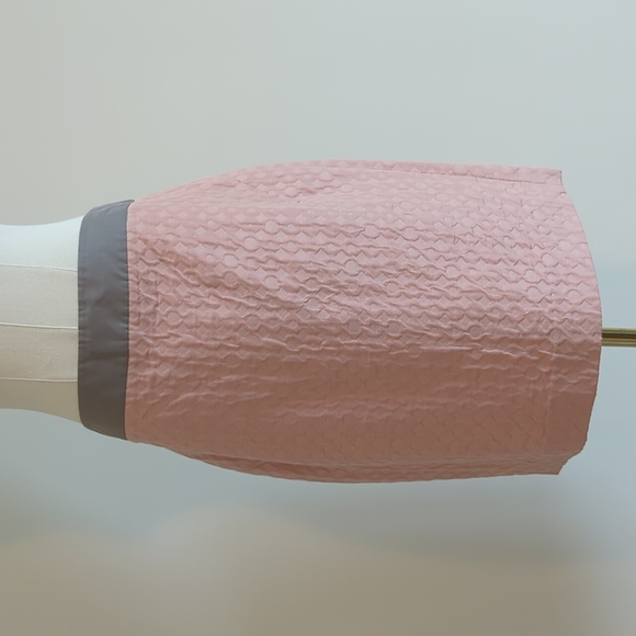 JCrew size 8 pink and gray skirt - Picture 2 of 8